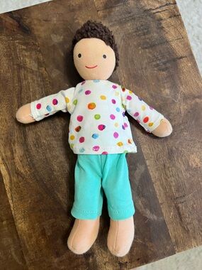 Lovevery Doll Baby AVERY 10" Organic Cotton Montessori Gender Neutral Plush Toy